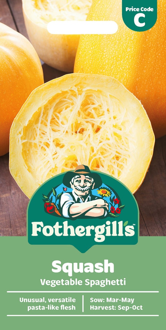 Mr Fothergill's Squash Vegetable Spaghetti Seeds Packet