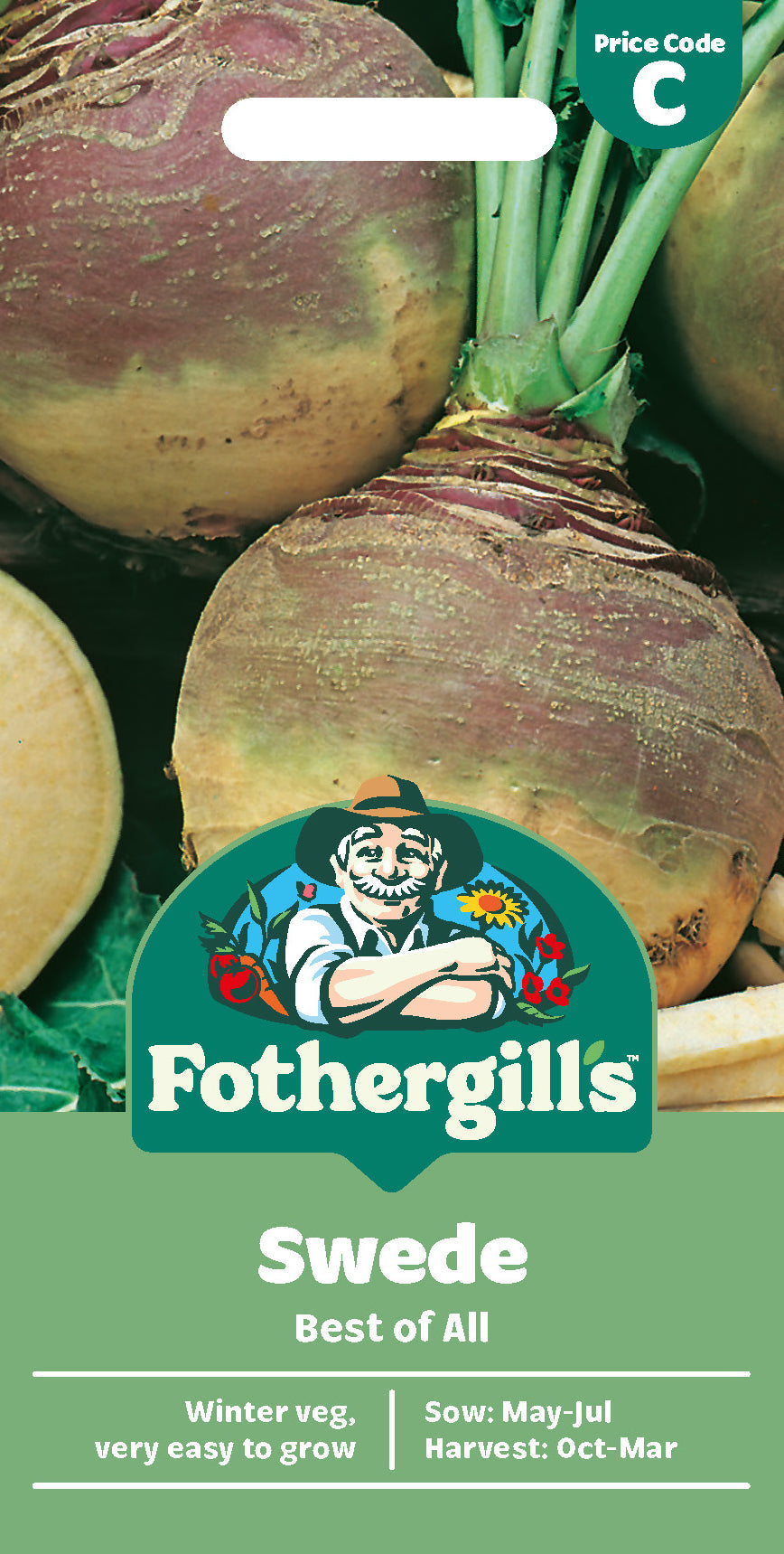 Mr Fothergill's Swede Best Of All Seeds Packet