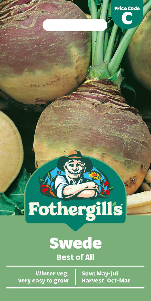 Mr Fothergill's Swede Best Of All Seeds Packet