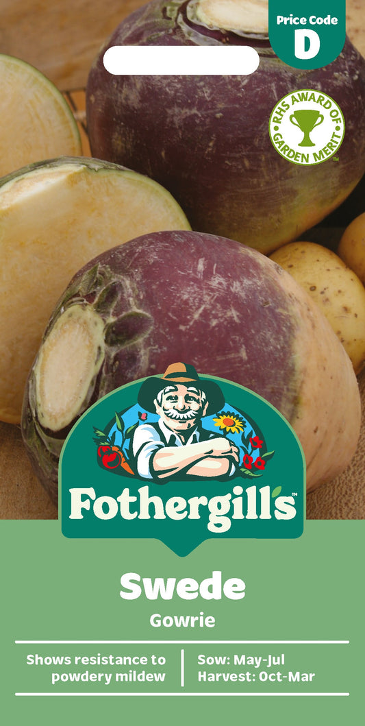 Mr Fothergill's Swede Gowrie Seeds Packet