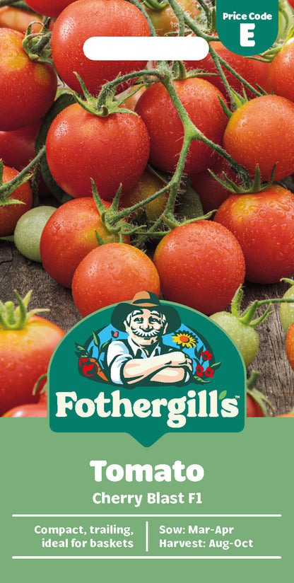 Mr Fothergill's Tomato Cherry Blast F1 Seeds Packet