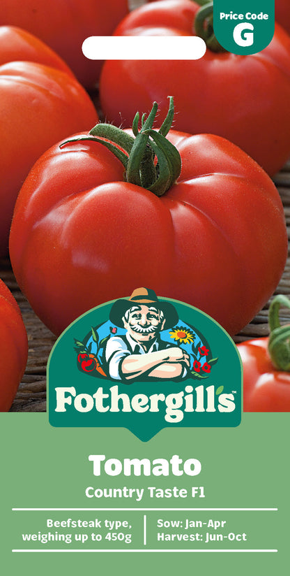 Mr Fothergill's Tomato Country Taste F1 Seeds Packet