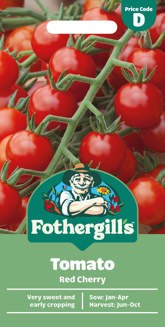Mr Fothergill's Tomato Red Cherry Seeds Packet