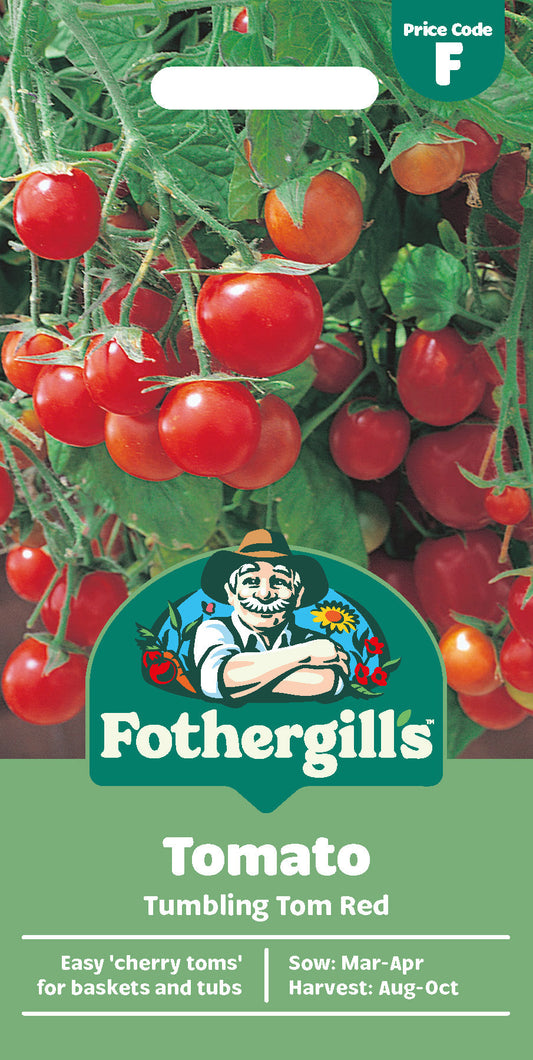 Mr Fothergill's Tomato Tumbling Tom Red Seeds Packet