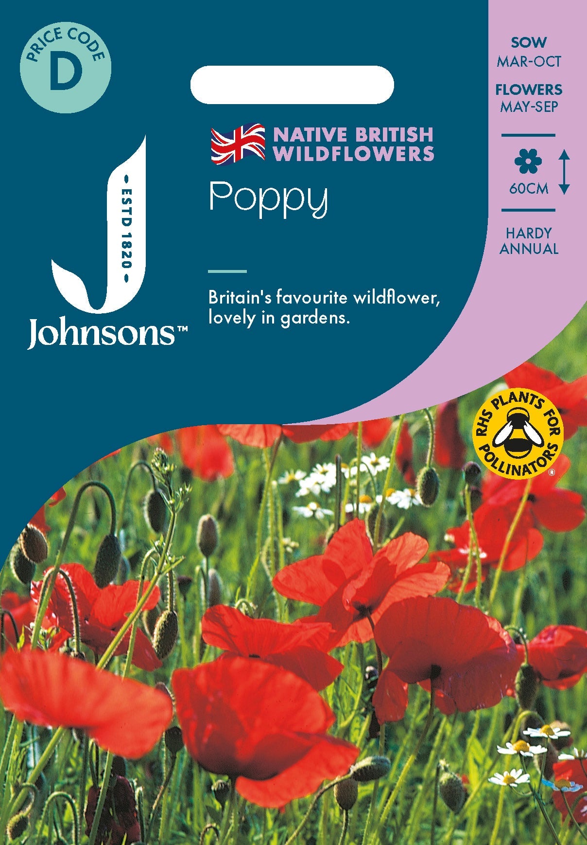 Johnsons Poppy Seeds Packet