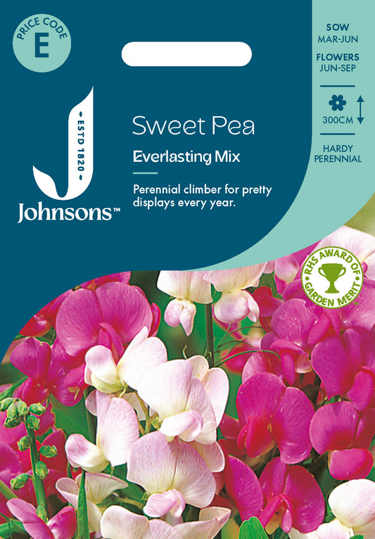 Johnsons Sweet Pea Everlasting Mix Packet