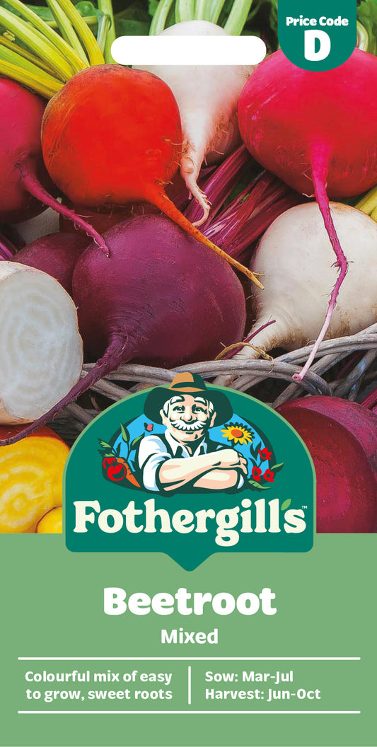 Mr Fothergill's Beetroot Mixed Seeds Packet