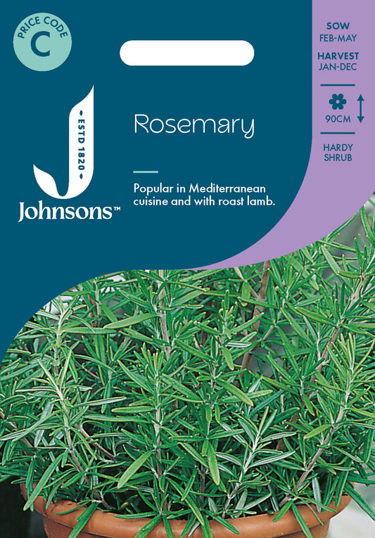 Johnsons Rosemary Seeds Packet