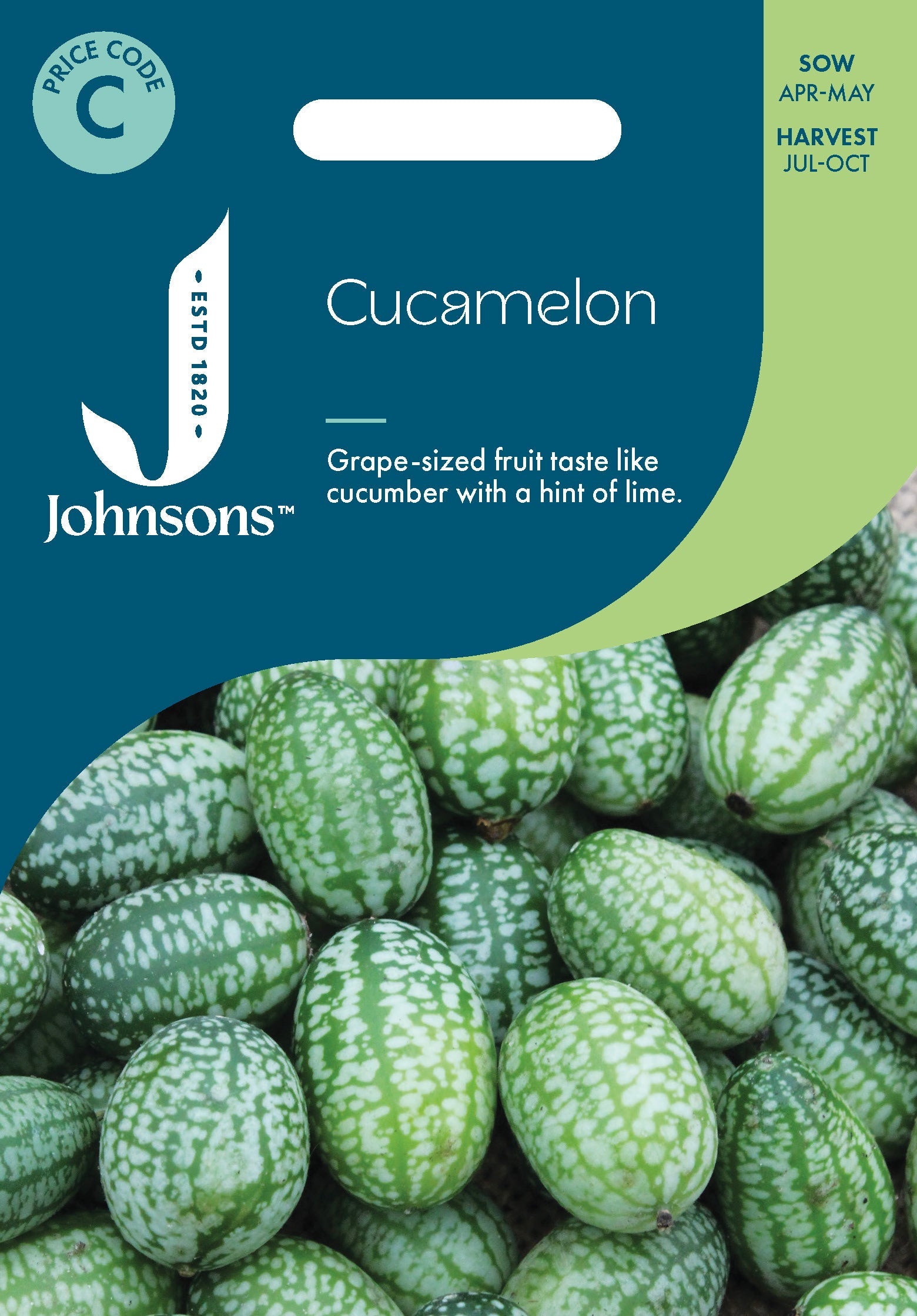 Johnsons Cucamelon Seeds Packet