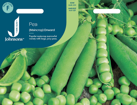 Johnsons Pea (Maincrop) Onward Seeds Packet