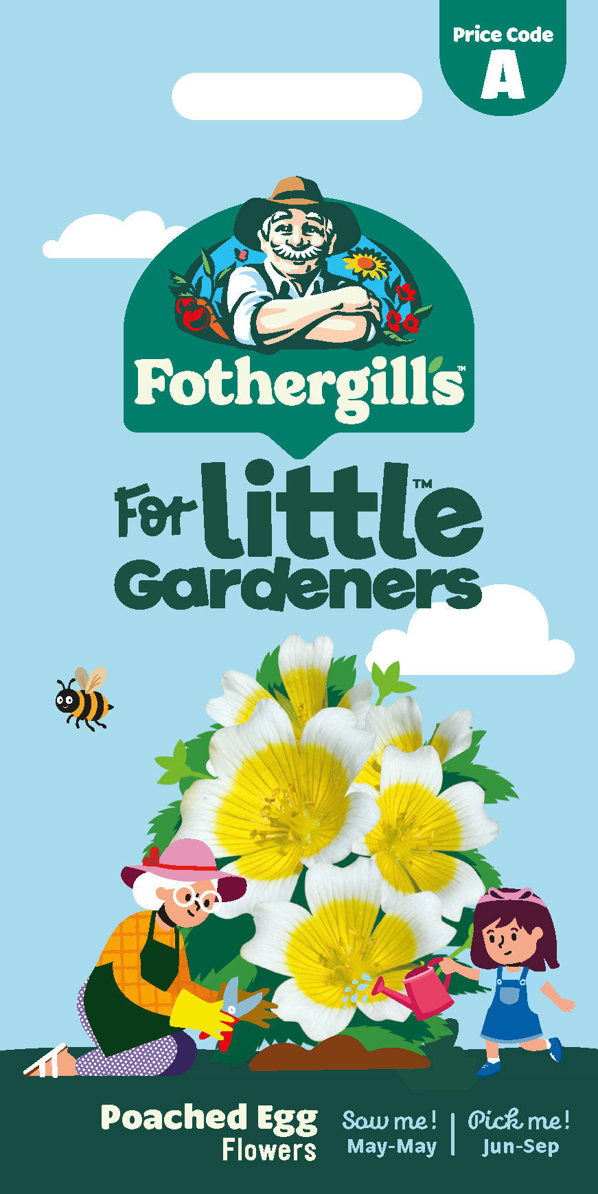Mr Fothergill's Poached Egg Flowers Seeds Packet