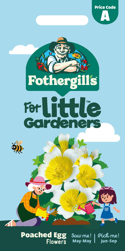 Mr Fothergill's Poached Egg Flowers Seeds Packet