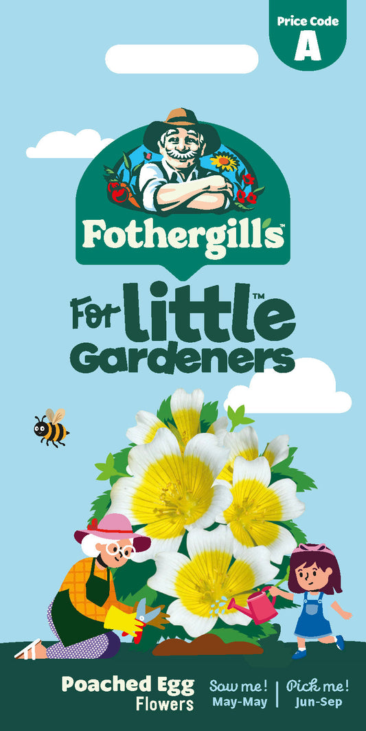Mr Fothergill's Poached Egg Flowers Seeds Packet