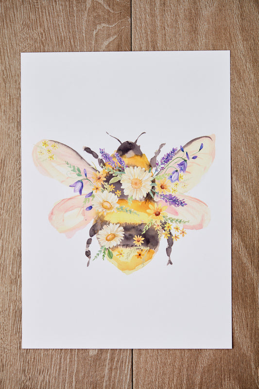 Daisy Been Print A3
