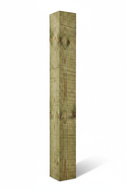 4x4 Rough Sawn Fence Post Upright