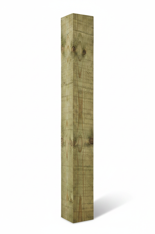 4x4 Rough Sawn Fence Post Upright