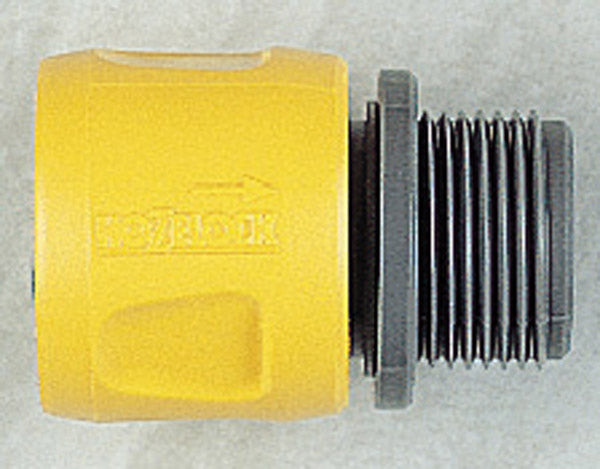 Yellow square valve with metal component on a gray background