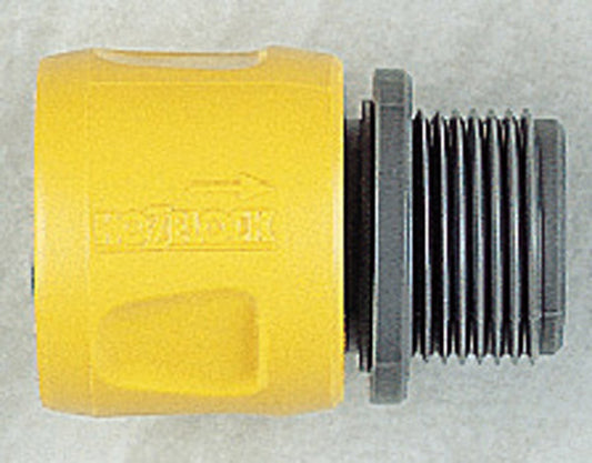 Yellow square valve with metal component on a gray background