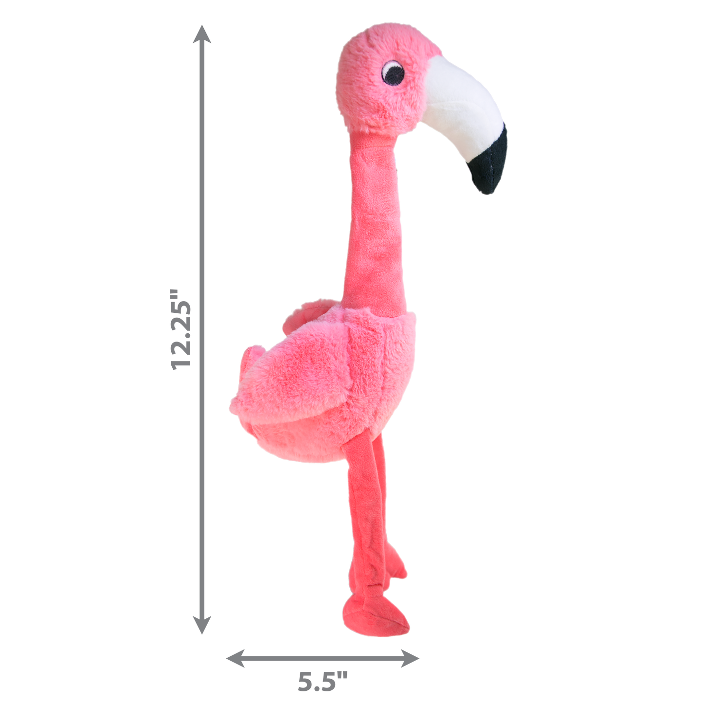 KONG Shakers Honkers Flamingo Small Dog Toy