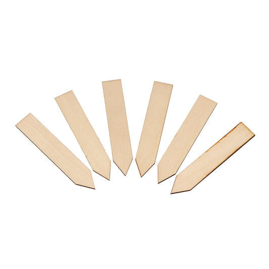Gardman 6" Wooden Plant Labels - 25 Pack