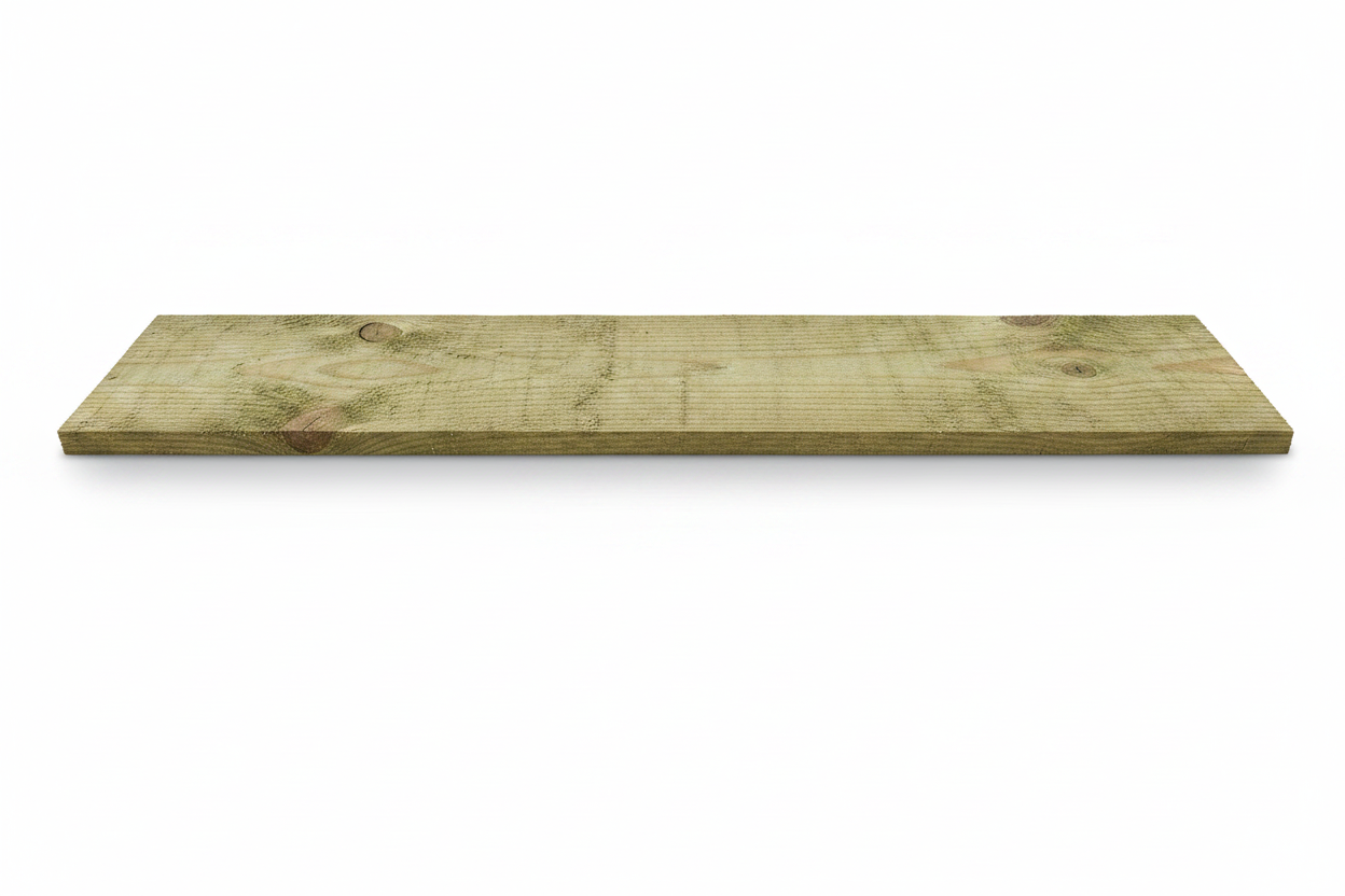 6x1.8m Gravel Board Horizontal