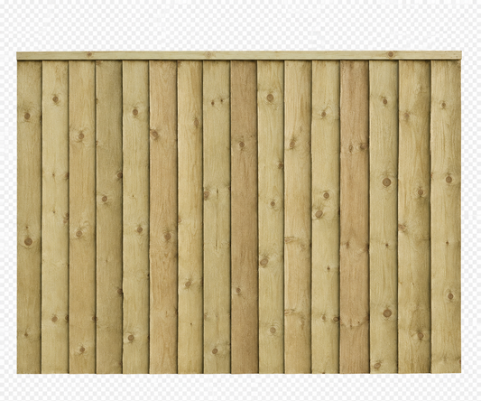 6x5 Feather Edge Green Tan