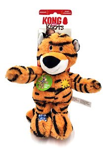 KONG Wild Knots Tiger - Medium / Large Dog Toy on a white background