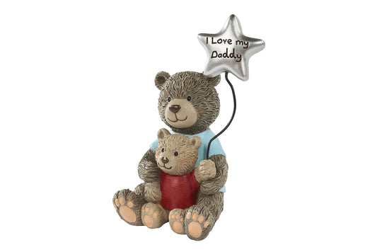 I Love My Daddy Teddy Ornament