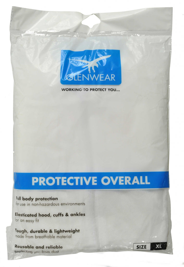 Jolenwear protective overall packaging with branding and product details.