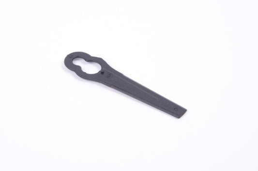 Black metal tool on a white background