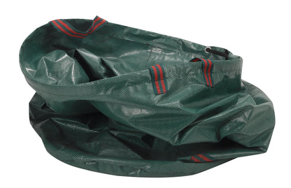 Green inflatable boat with red accents on a white background