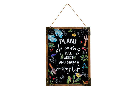 Plant Dreams Plaque