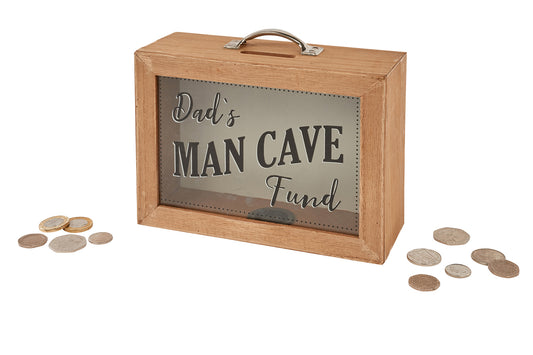 Dad's Man Cave Fund Money Box
