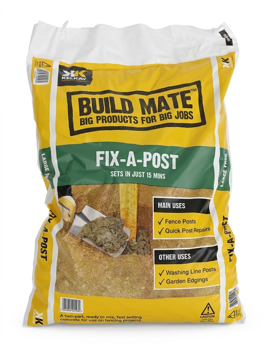 Bag of Build Mate Fix-A-Post product on a white background