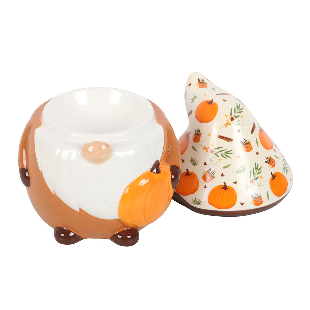 Decorative salt and pepper shaker set with a fox design on a white background