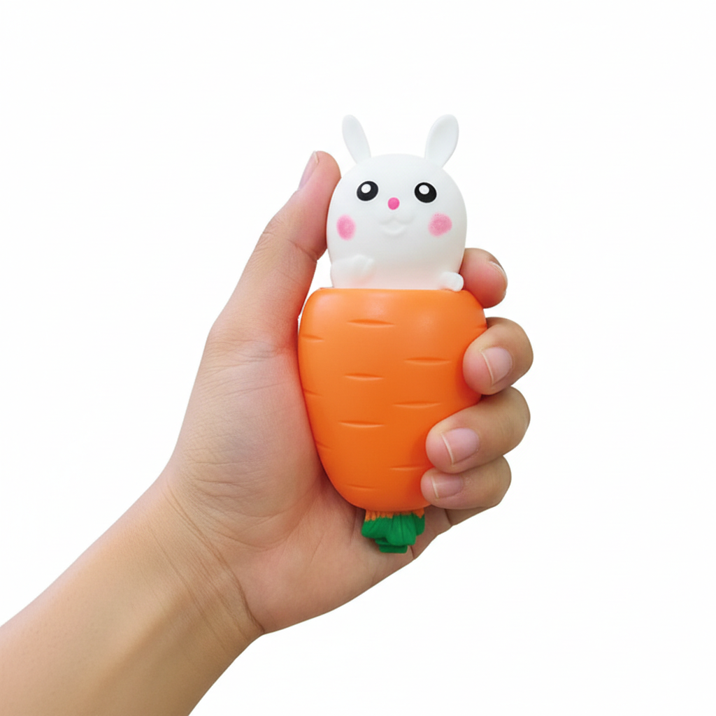 Pop Out Toy Springtime Rabbit & Carrot