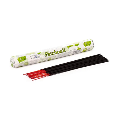 37103 Stamford Premium Hex Incense Sticks Patchouli 20 Pack - Grasmere Garden Centre