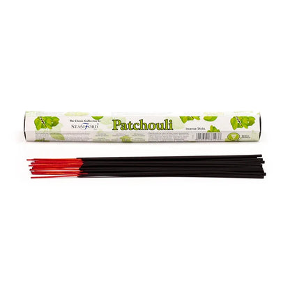 37103 Stamford Premium Hex Incense Sticks Patchouli 20 Pack - Grasmere Garden Centre