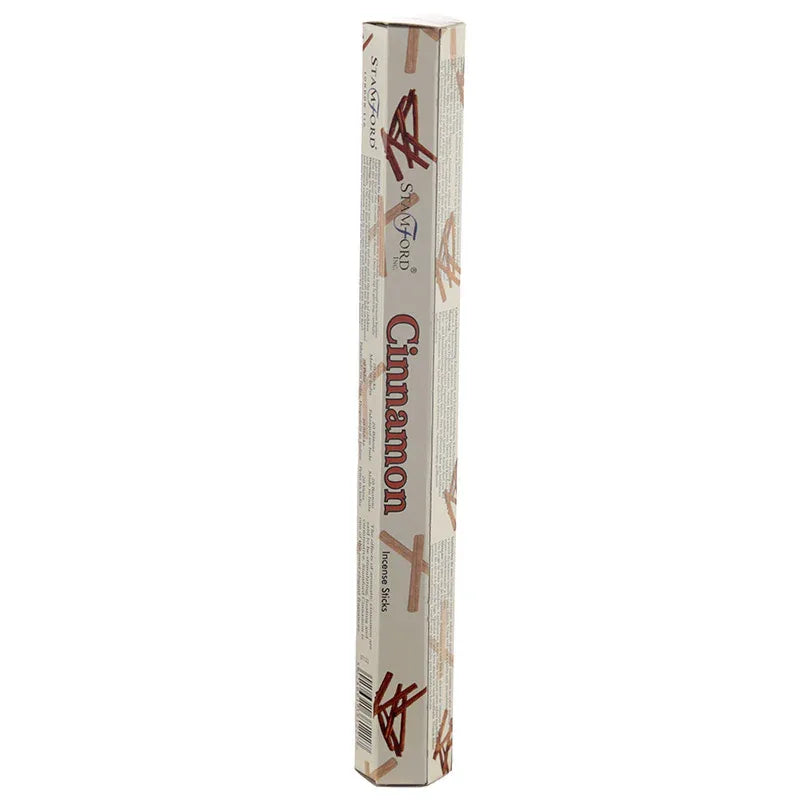 37122 Stamford Premium Hex Incense Sticks Cinnamon 20 Pack - Grasmere Garden Centre