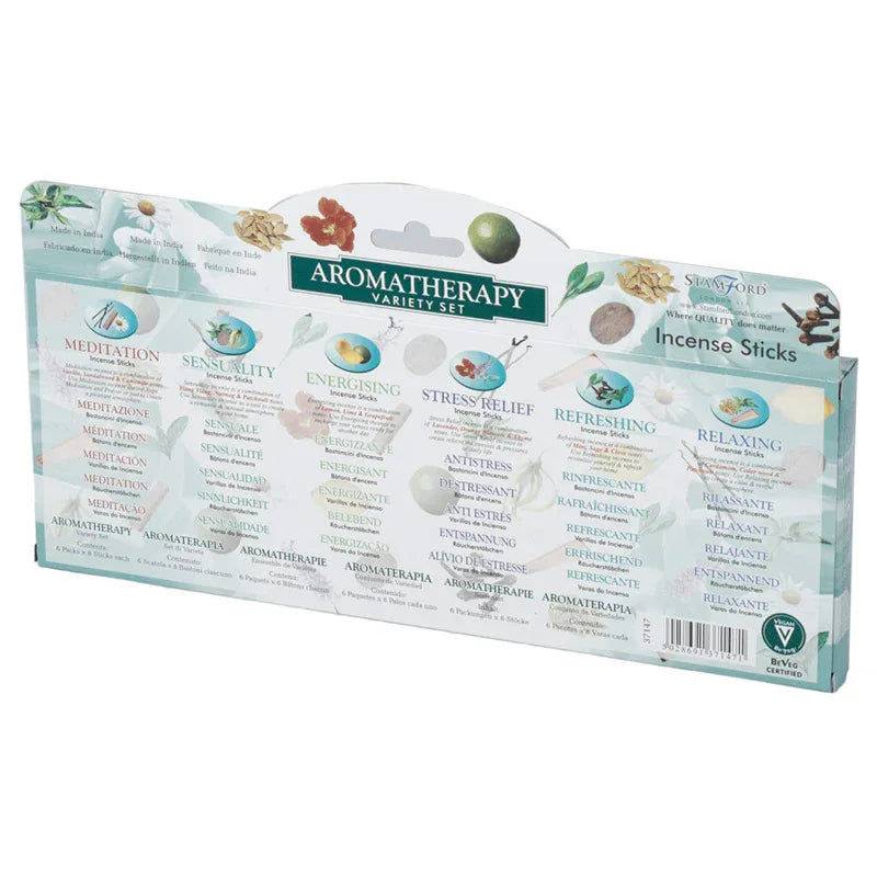 37147 Stamford Incense Sticks 6 Pack Gift Set Aromatherapy - Grasmere Garden Centre