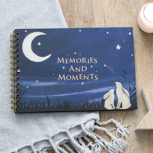 Blue baby memory book