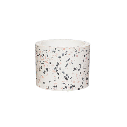 Plant pot cover on a white background