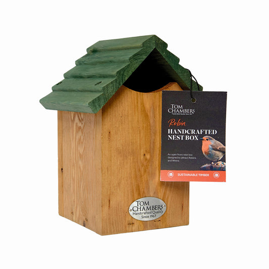 Tom Chambers Robin Handcrafted Nest Box (PRB001)