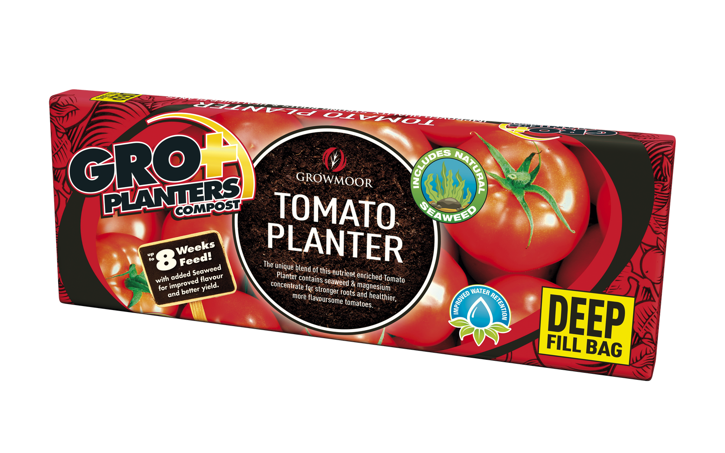 Gro-Planters Tomato Planter packaging on a white background