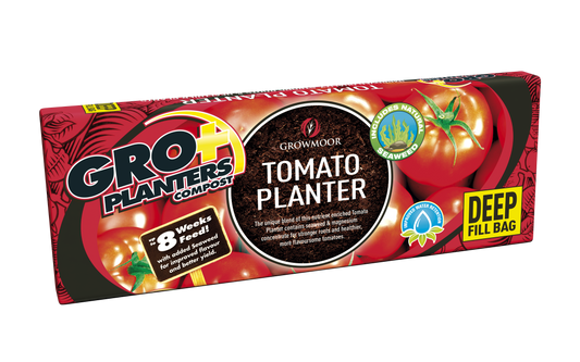 Gro-Plants Tomato Planter packaging on a white background