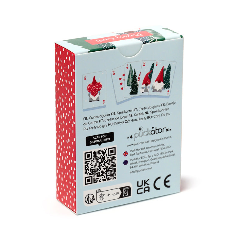 Box of 'Jolly Gonks' with Christmas-themed design on a white background