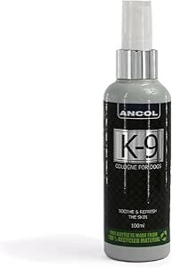 Ancol Dog Cologne - K-9 100ml on a white background