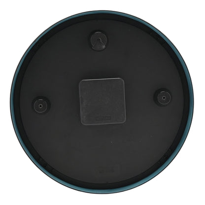 Back of clock on a white background