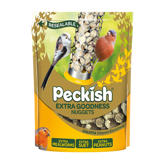 Peckish Daily Goodness Seed & Mealworm Suet Nuggets 1kg