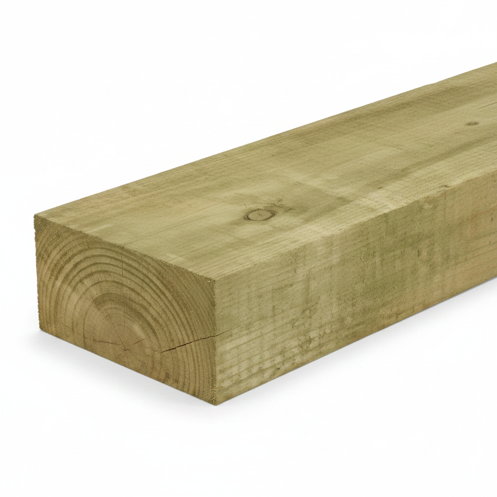 Green Tan Timber Sleeper Rough